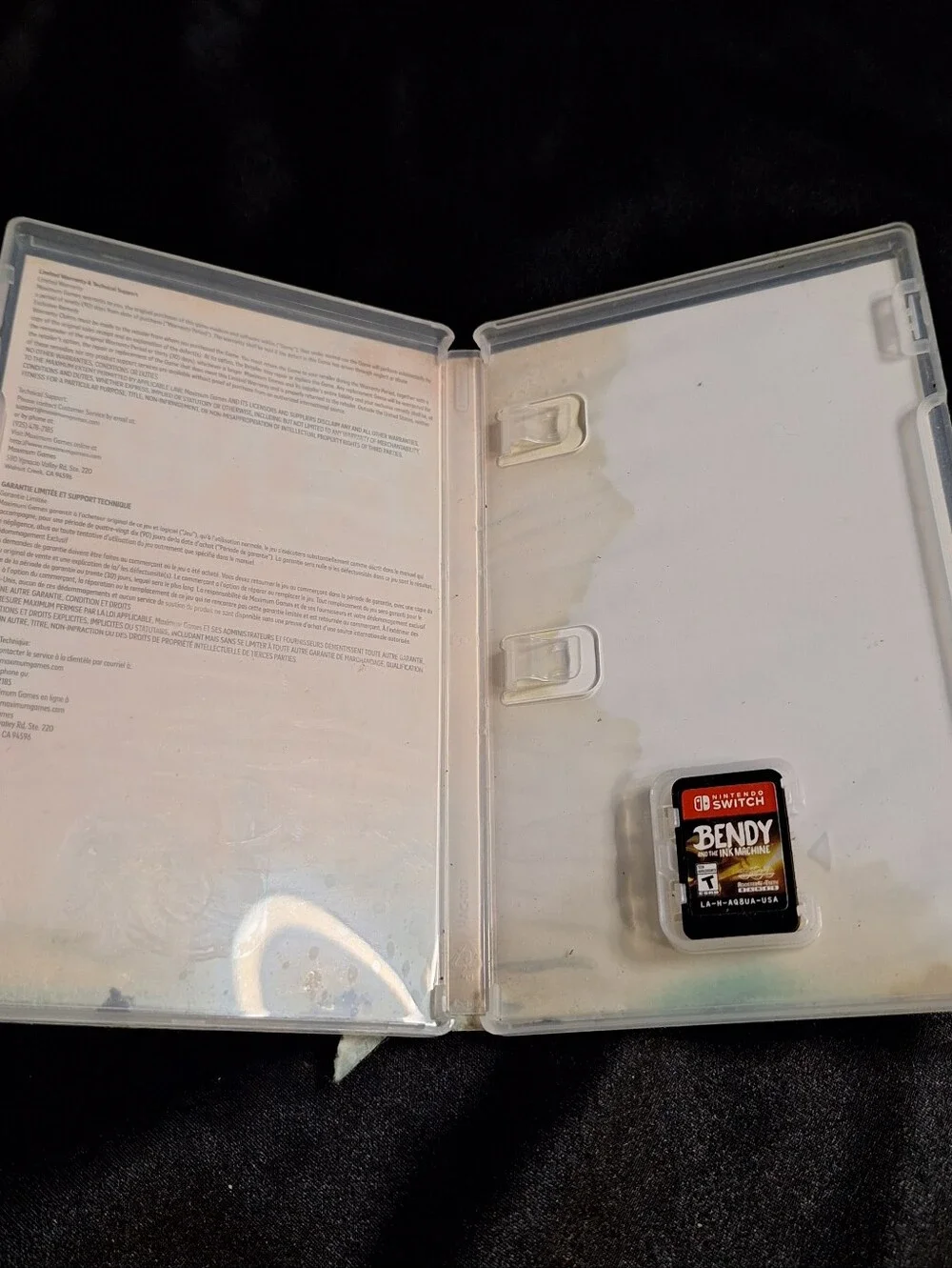 Bendy and the Ink Machine Nintendo Switch Game~Rated T For Teen~No Book